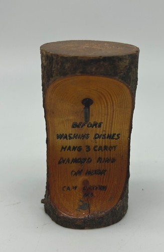 Vtg tree trunk ring - tree,