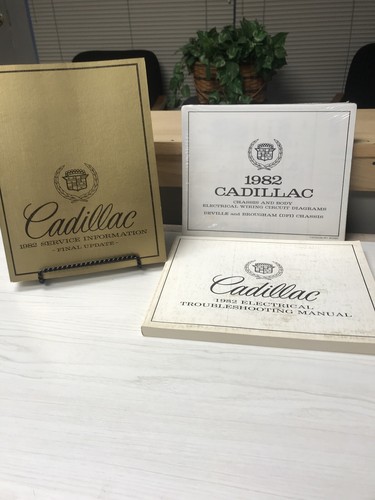 1982 cadillac service - cadillac, manual
