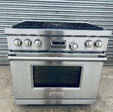 WOLF  SUBZERO ICBDF364C 36 INCH WIDE RANGE COOKER