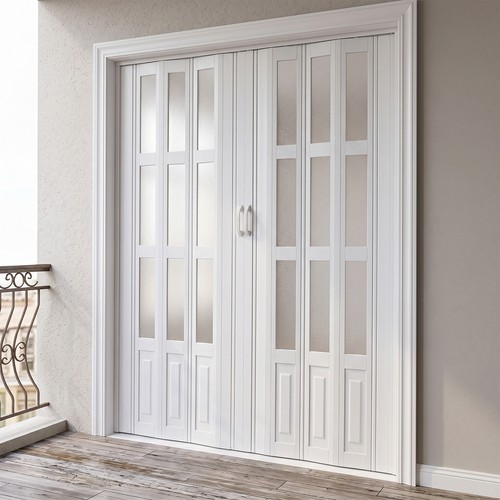Pvc accordion door classic - pvc,