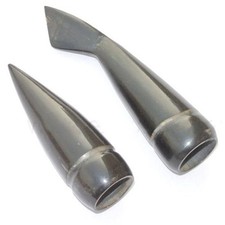 Buffalo Horn Longbow Nocks - Bow & Arrow  Great For Re-enactment Stage LARP