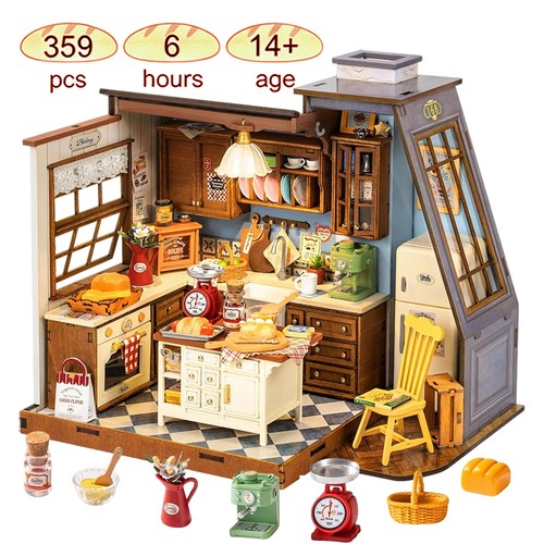 Miniature kitchen model - miniature,