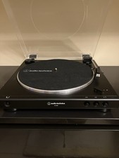 Audio Technica AT-LP60X Fully Automatic Belt-Drive Turntable - Black