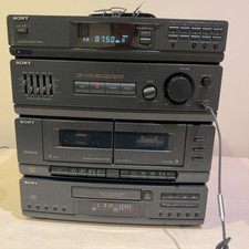 Sony LBT-D109 HiFi Stereo System 5 Band Graphic Equalizer CD Tape Tuner Phono