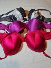 Bundle of 3 Satin & Lace Bras