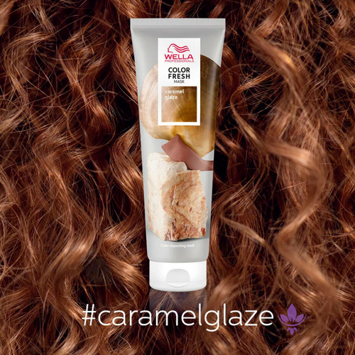Wella color fresh mask caramel - color,