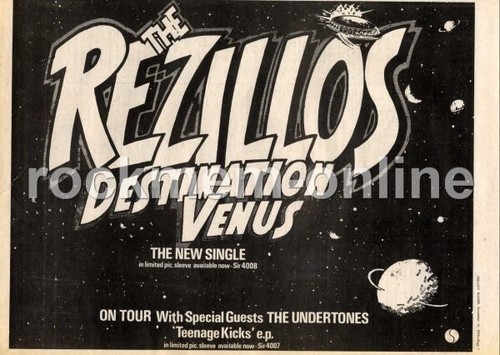 Rezillos destination venus - rezillos,