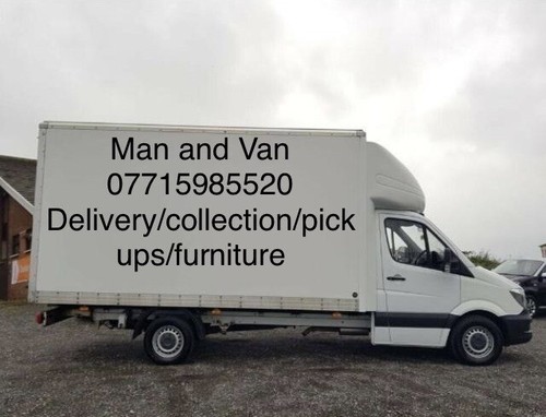 Man and van - hire, delivery