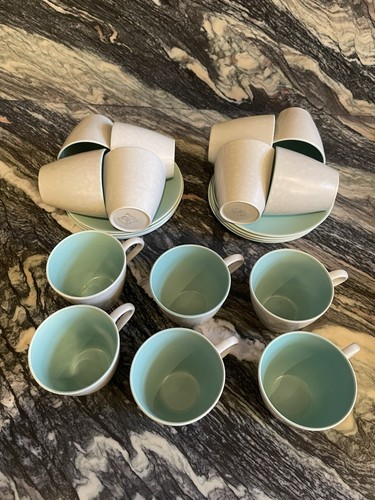 Poole pottery twintone - twintone, ice