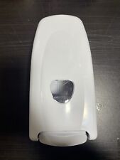 Liquid Soap Dispenser Manual Wall Mounted White Commercial Bathroom WC