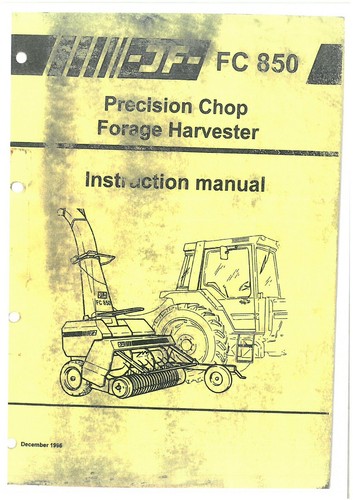 Precision chop forage - jf,