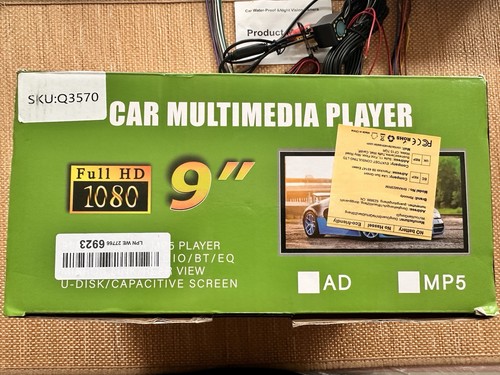 Inch car multimedia - 9, player