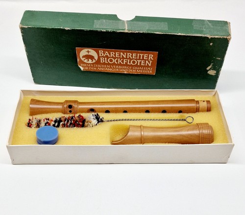 Bärenreiter wooden recorder
