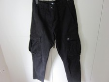 Mens Zara Black Cargo Fit