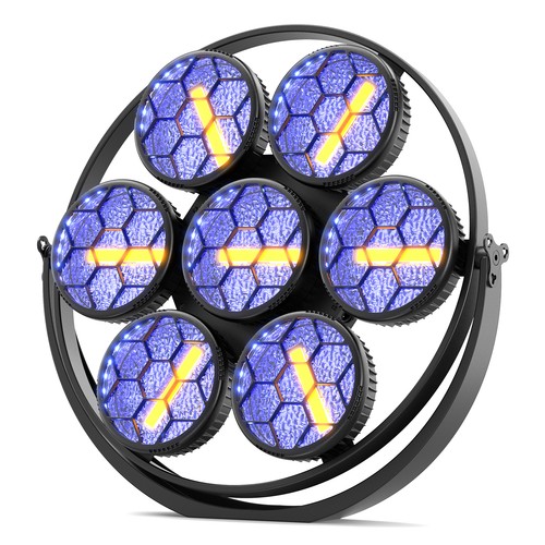 490w cob led golden rgb - golden+rgb, dj