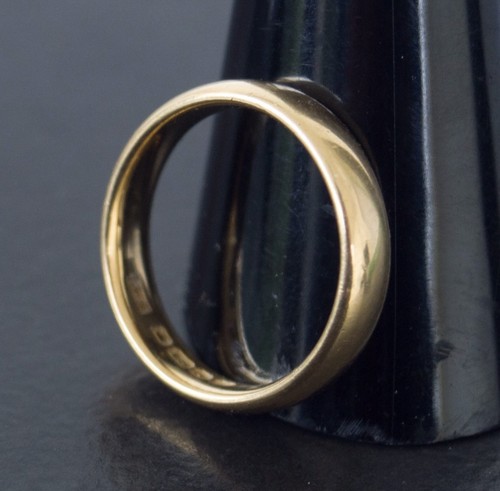 Wedding band 18ct - 18ct, gold