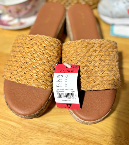 Papaya natural tan woven - papaya,