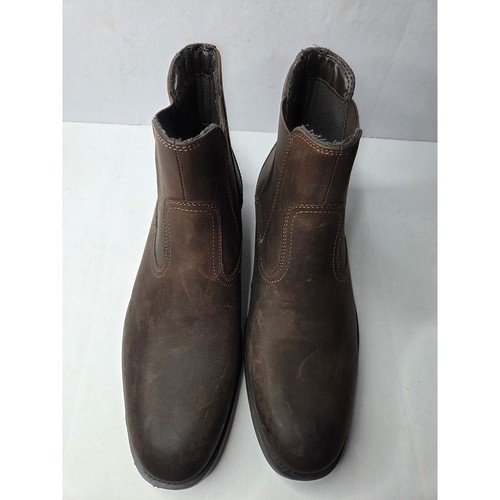 Chaps men dark brown - brown, leather