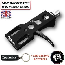 Technics Headshell for 1200 1210 & All DJ Decks OEM Black  + FREE GIFTS