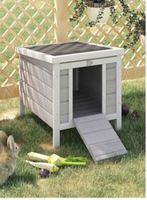 Rabbit Hutch Wooden Outdoor Garden