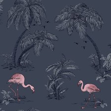 FLAMINGO WALLPAPER - TROPICAL
