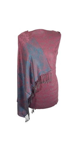 Designer floral paisley shawl - designer,
