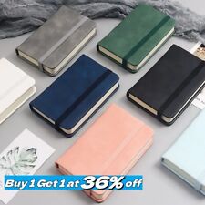 Mini Pocket A7 Notebook Lined Notepad Hardback Journal Notes Book Small Diary