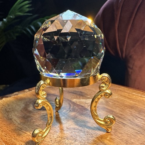 Vintage 1970s faceted glass - vintage,