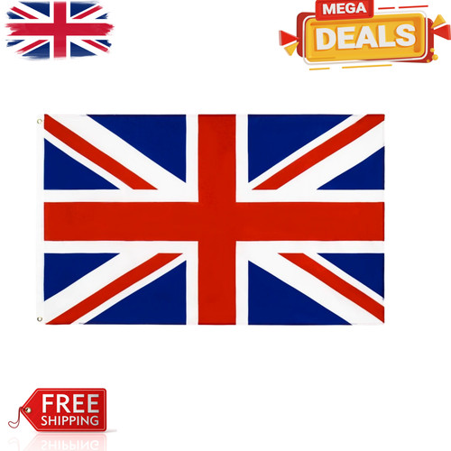 Large union jack flag 5ft - large,