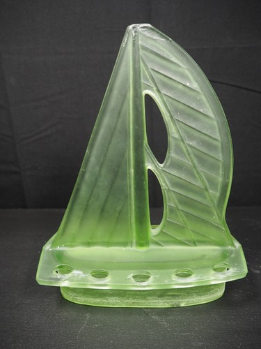 Vintage glass boat - vintage,