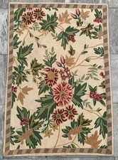 2x3 ft Vintage French Aubusson