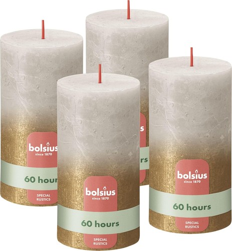 Bolsius rustic pillar candle - rustic,