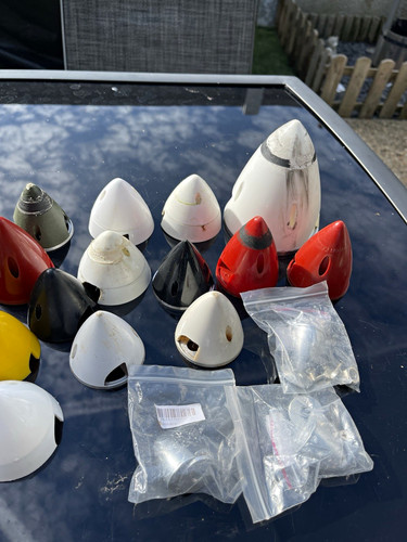 Model aircraft spinner prop - rc,