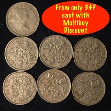 Sixpence 1953 to 1967