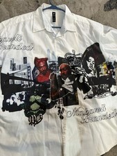 2pac Makaveli Polo Shirt Size