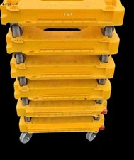 Heavy Duty Wheeled 600mm x 400mm Tote Crate Dolly 250kg Dollies Free Delivery 