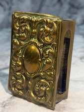 Solid brass match - solid, vesta