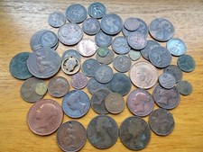 QUEEN VICTORIA COPPER COINS PENNY HALFPENNY FARTHING ETC. GREAT BRITAIN UK