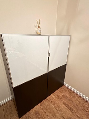 Large glass door crockery - large,