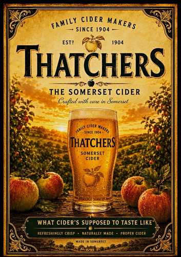 Thatchers vintage somerset - vintage,