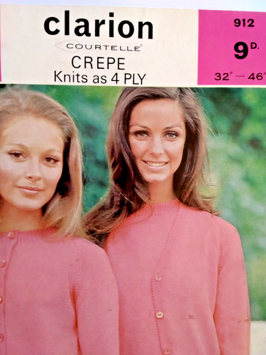 Copley knitting pattern 912 - copley,