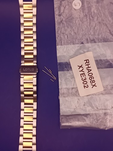 Lorus new watch strap - lorus, and
