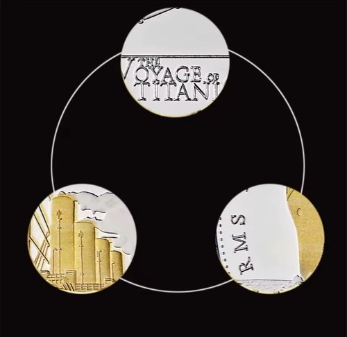 Rms titanic commemorative coin - rms,