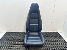 PORSCHE BOXSTER 981 PASSENGER SIDE FRONT SEAT LEATHER BLUE 2012 TO 2016