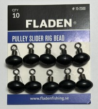 SEA FISHING PULLEY RIG BEADS -  (10)