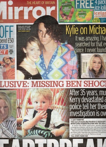 Daily mirror newspaper may - daily,