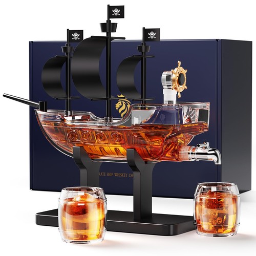 Pirate ship whisky - ship,