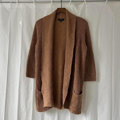 Chaps brown neck collared - v,