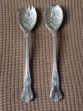 Silver plated serving - 2x,