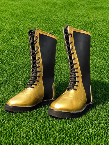 Pro wrestling boxing boots - boxing,